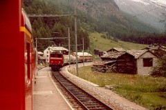 BVZ (Brig-Visp-Zermatt), June 1977
